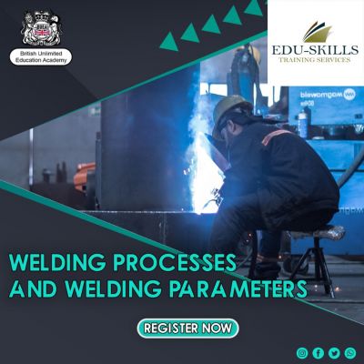 Welding processes and welding parameters.